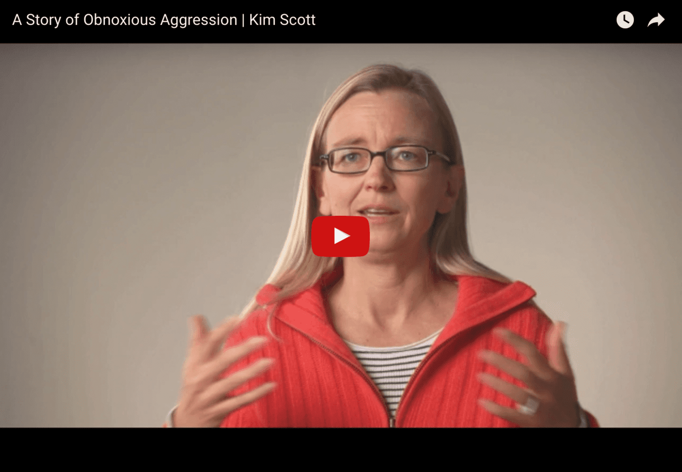 Video: A Story About Obnoxious Aggression